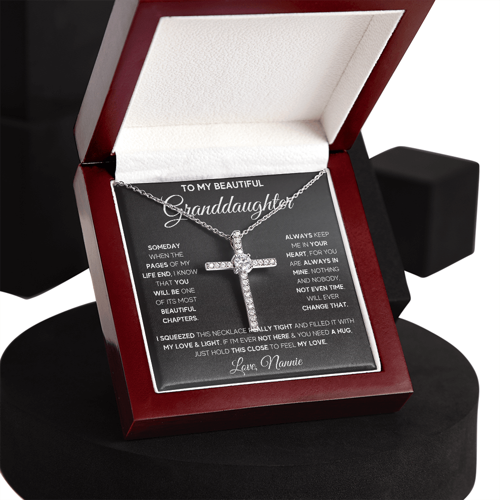 TO MY BEAUTIFUL GRANDDAUGHTER - LOVE, NANNIE - ON CLOUD NINE GIFTS