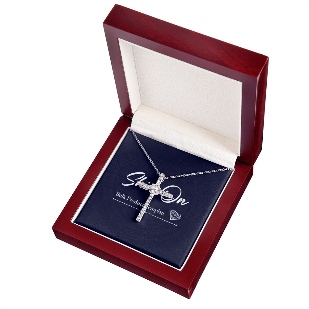 CZ CROSS NECKLACE GIFT SET - ON CLOUD NINE GIFTS