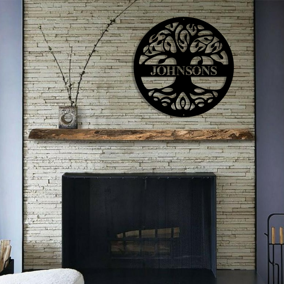 CUSTOM MADE TREE OF LIFE FAMILY WALL ART - ON CLOUD NINE GIFTS