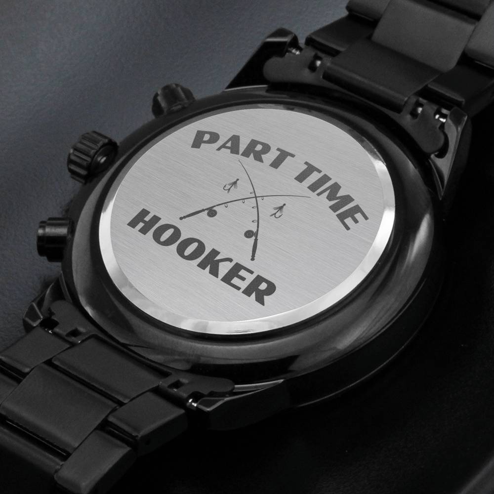 PART TIME HOOKER ENGRAVED WATCH GIFT SET - ON CLOUD NINE GIFTS