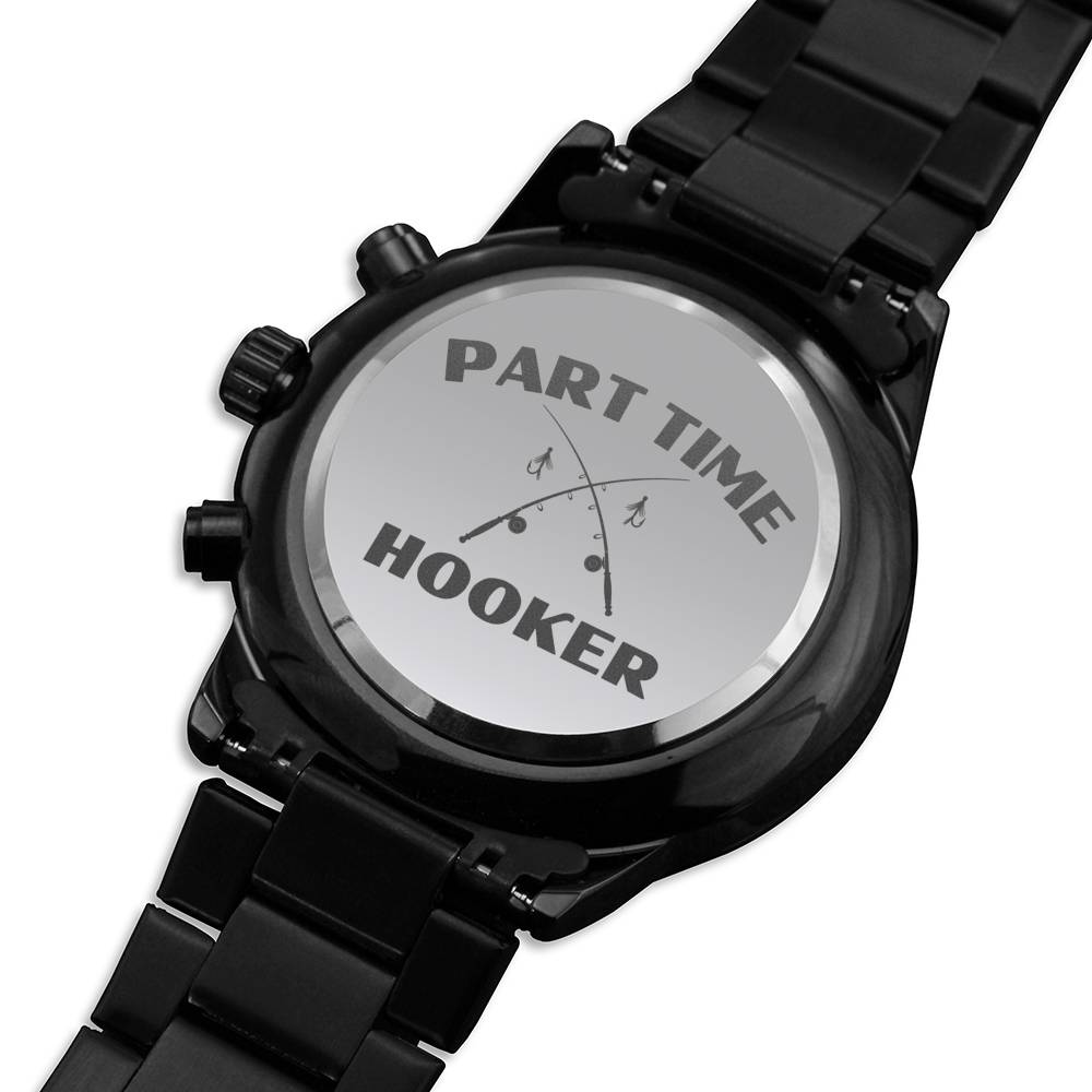 PART TIME HOOKER ENGRAVED WATCH GIFT SET - ON CLOUD NINE GIFTS