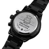 BEST TRUCKIN DAD EVER ENGRAVED WATCH GIFT SET - ON CLOUD NINE GIFTS