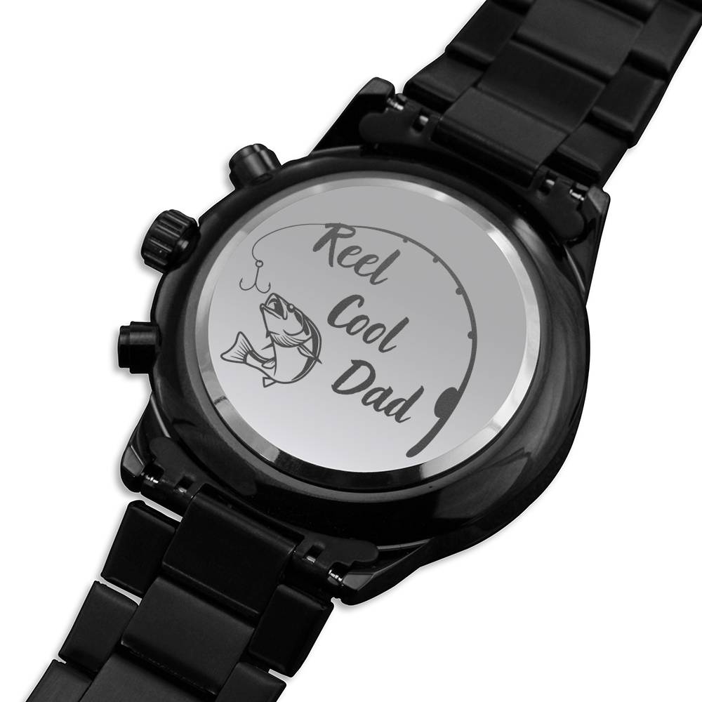 REEL COOL DAD ENGRAVED WATCH GIFT SET - ON CLOUD NINE GIFTS