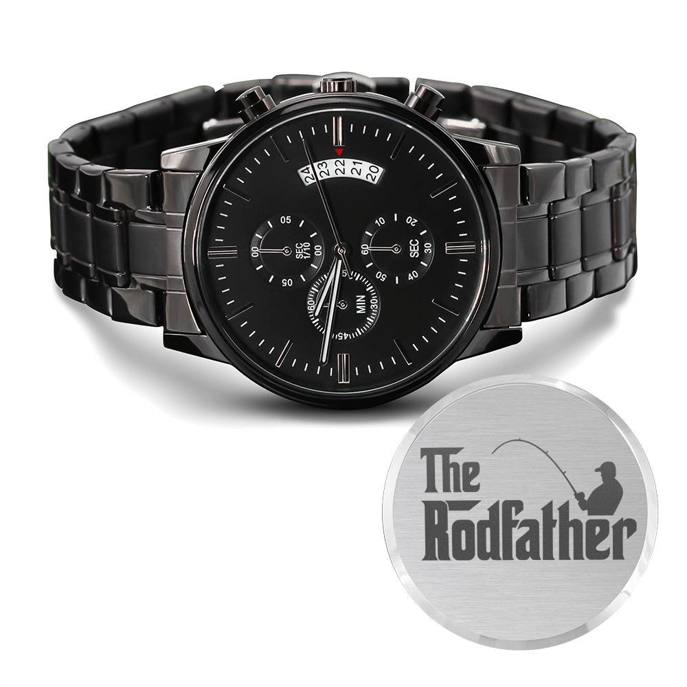 THE RODFATHER ENGRAVED WATCH GIFT SET - ON CLOUD NINE GIFTS