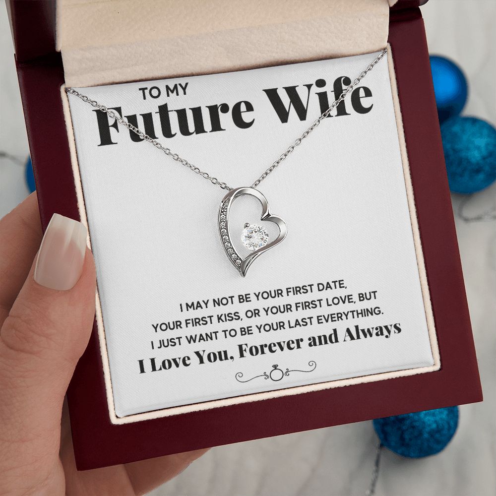 promise necklace for her fiance gifts for her necklaces for couples love necklace soulmate jewelry future wife necklace womens jewelry - ON CLOUD NINE GIFTS