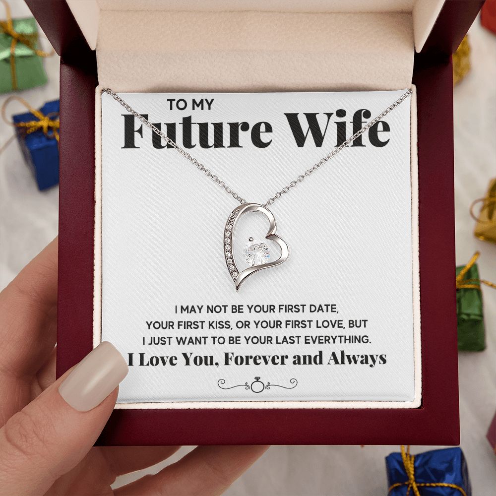 promise necklace for her fiance gifts for her necklaces for couples love necklace soulmate jewelry future wife necklace womens jewelry - ON CLOUD NINE GIFTS