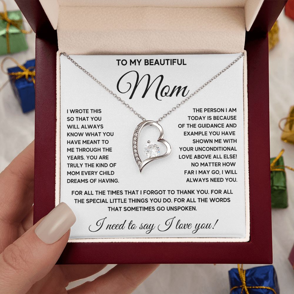 gifts for moms birthday mom christmas gifts mom and daughter necklace mom and son necklace mother daughter jewelry - ON CLOUD NINE GIFTS