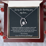 im sorry gifts for her gift card for women apology gifts for her please forgive me jewerly im sorry card apology card i love you necklace - ON CLOUD NINE GIFTS