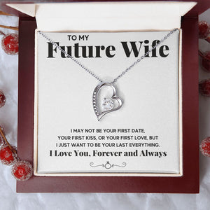 promise necklace for her fiance gifts for her necklaces for couples love necklace soulmate jewelry future wife necklace womens jewelry - ON CLOUD NINE GIFTS