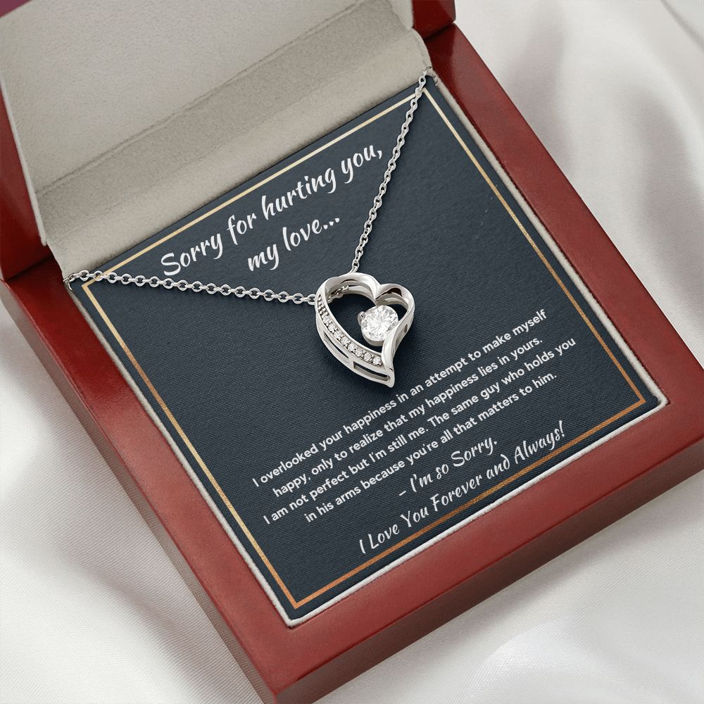 im sorry gifts for her gift card for women apology gifts for her please forgive me jewerly im sorry card apology card i love you necklace - ON CLOUD NINE GIFTS