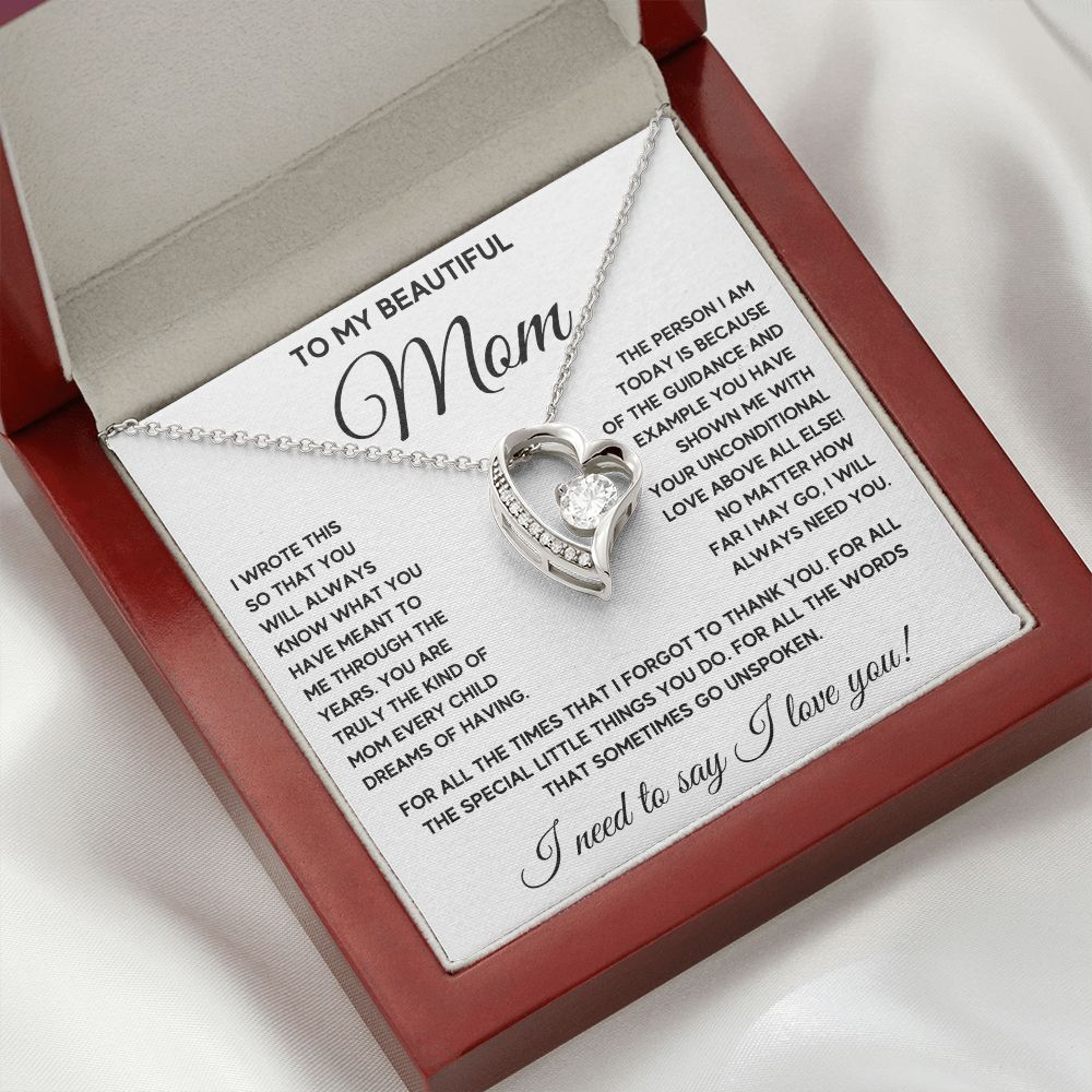 gifts for moms birthday mom christmas gifts mom and daughter necklace mom and son necklace mother daughter jewelry - ON CLOUD NINE GIFTS