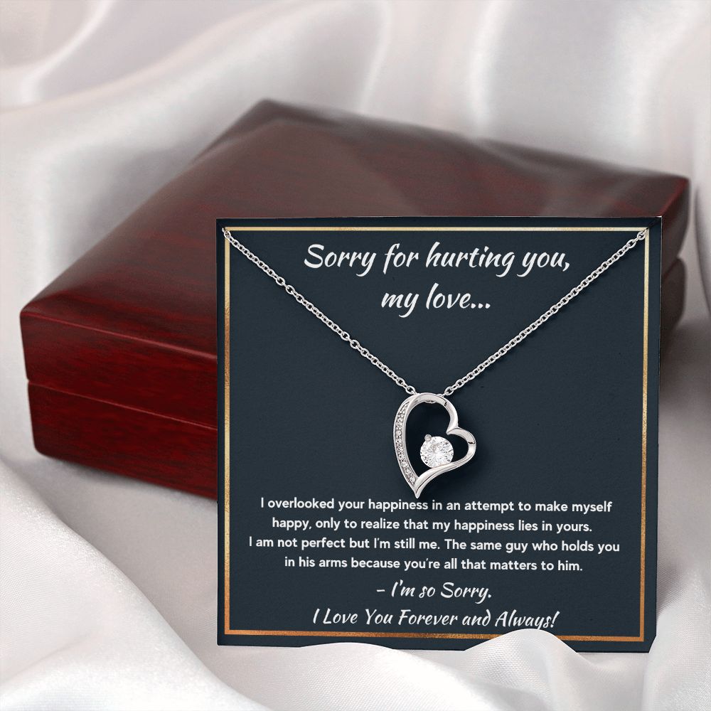 im sorry gifts for her gift card for women apology gifts for her please forgive me jewerly im sorry card apology card i love you necklace - ON CLOUD NINE GIFTS