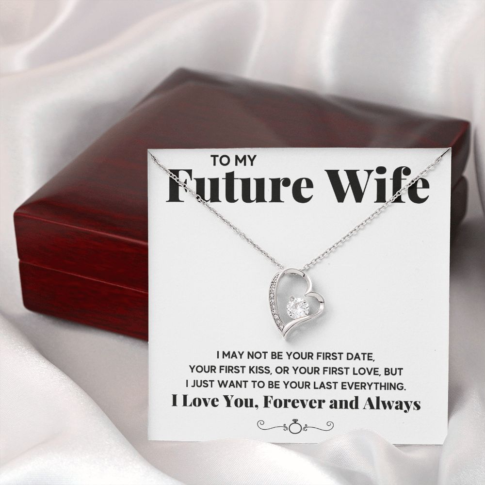 promise necklace for her fiance gifts for her necklaces for couples love necklace soulmate jewelry future wife necklace womens jewelry - ON CLOUD NINE GIFTS
