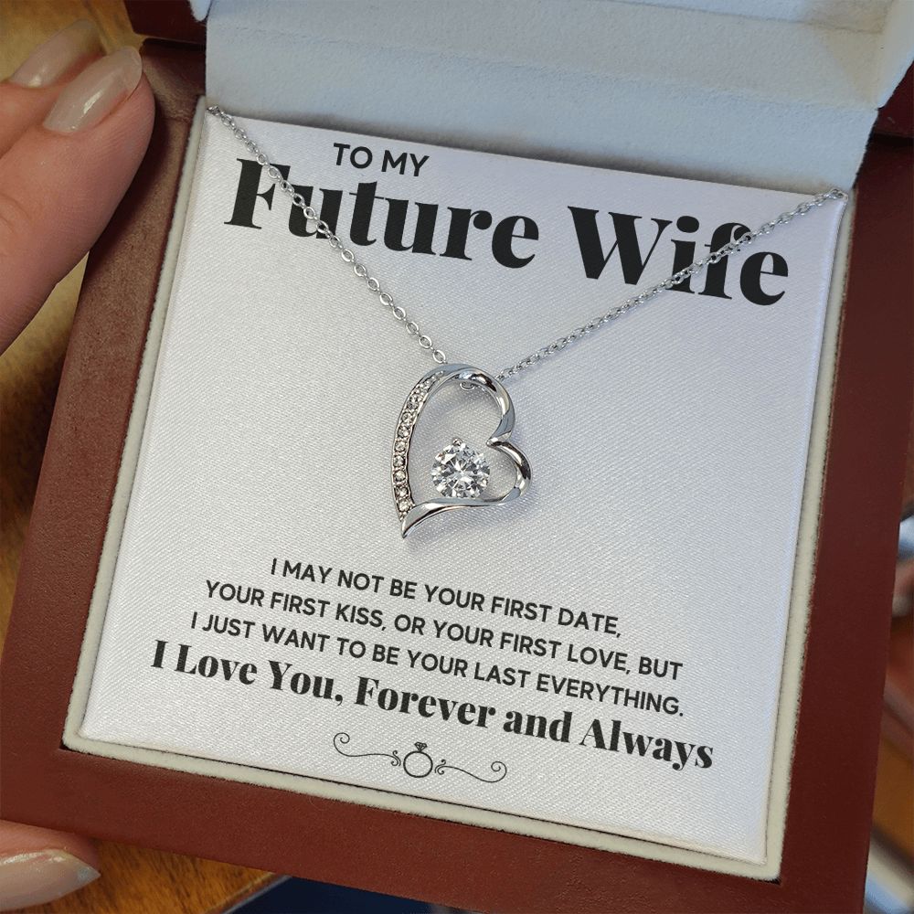 promise necklace for her fiance gifts for her necklaces for couples love necklace soulmate jewelry future wife necklace womens jewelry - ON CLOUD NINE GIFTS
