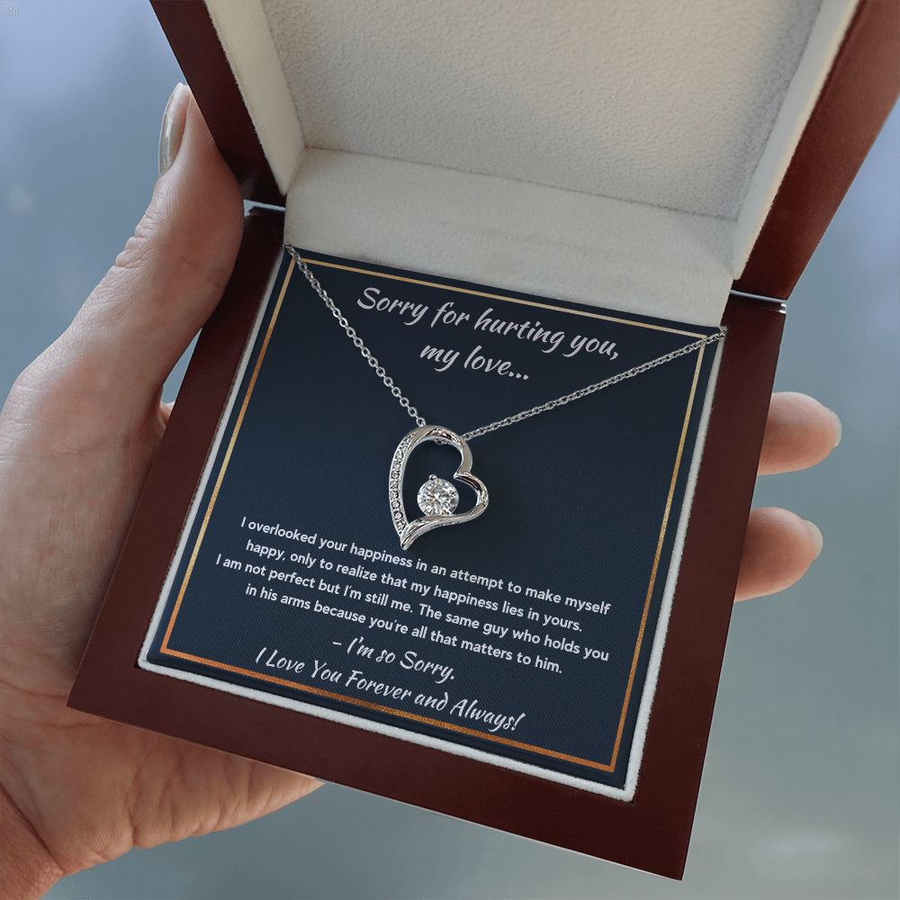 im sorry gifts for her gift card for women apology gifts for her please forgive me jewerly im sorry card apology card i love you necklace - ON CLOUD NINE GIFTS