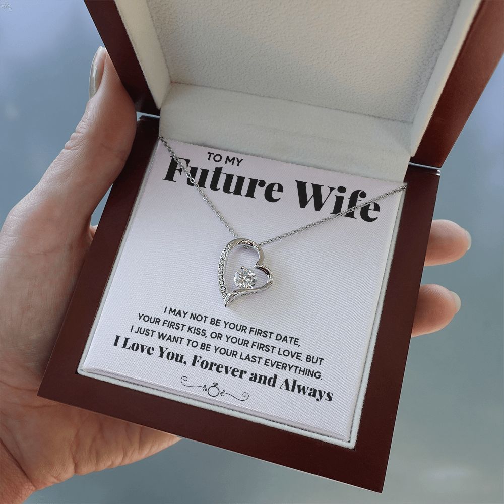 promise necklace for her fiance gifts for her necklaces for couples love necklace soulmate jewelry future wife necklace womens jewelry - ON CLOUD NINE GIFTS