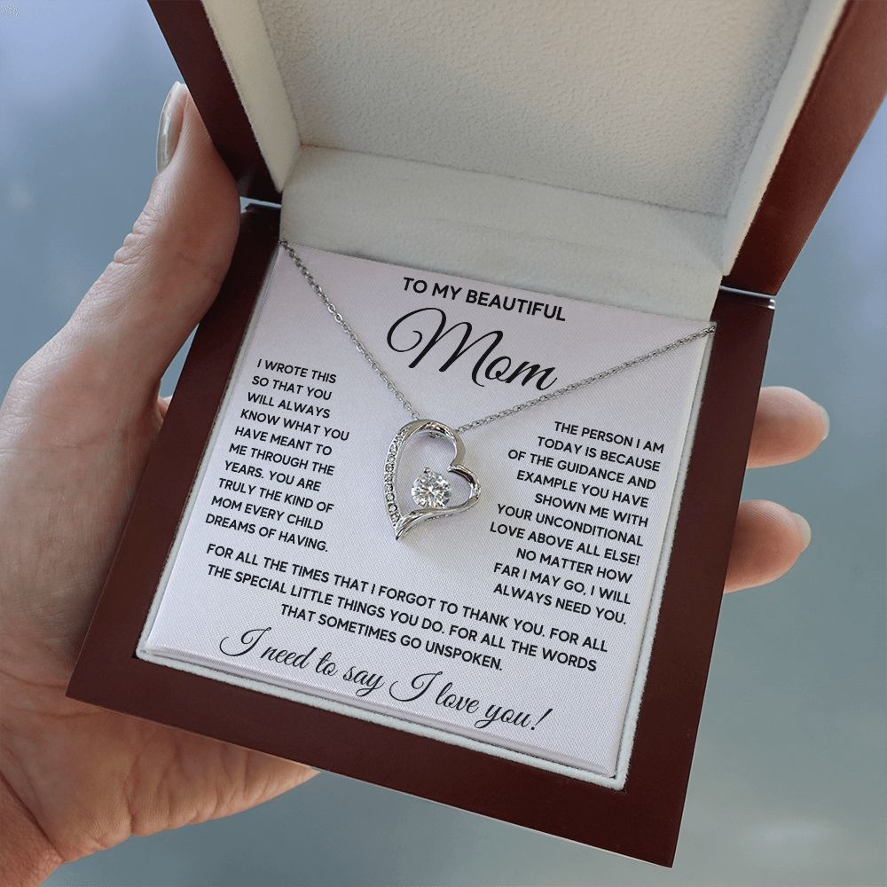 gifts for moms birthday mom christmas gifts mom and daughter necklace mom and son necklace mother daughter jewelry - ON CLOUD NINE GIFTS