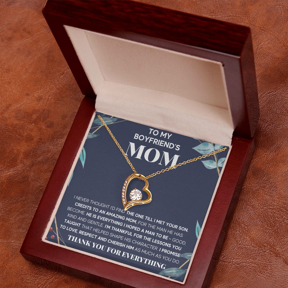 To My Future Mother In Law Gifts From Girlfriend Christmas Gifts For Boyfriends Mom Necklace - ON CLOUD NINE GIFTS