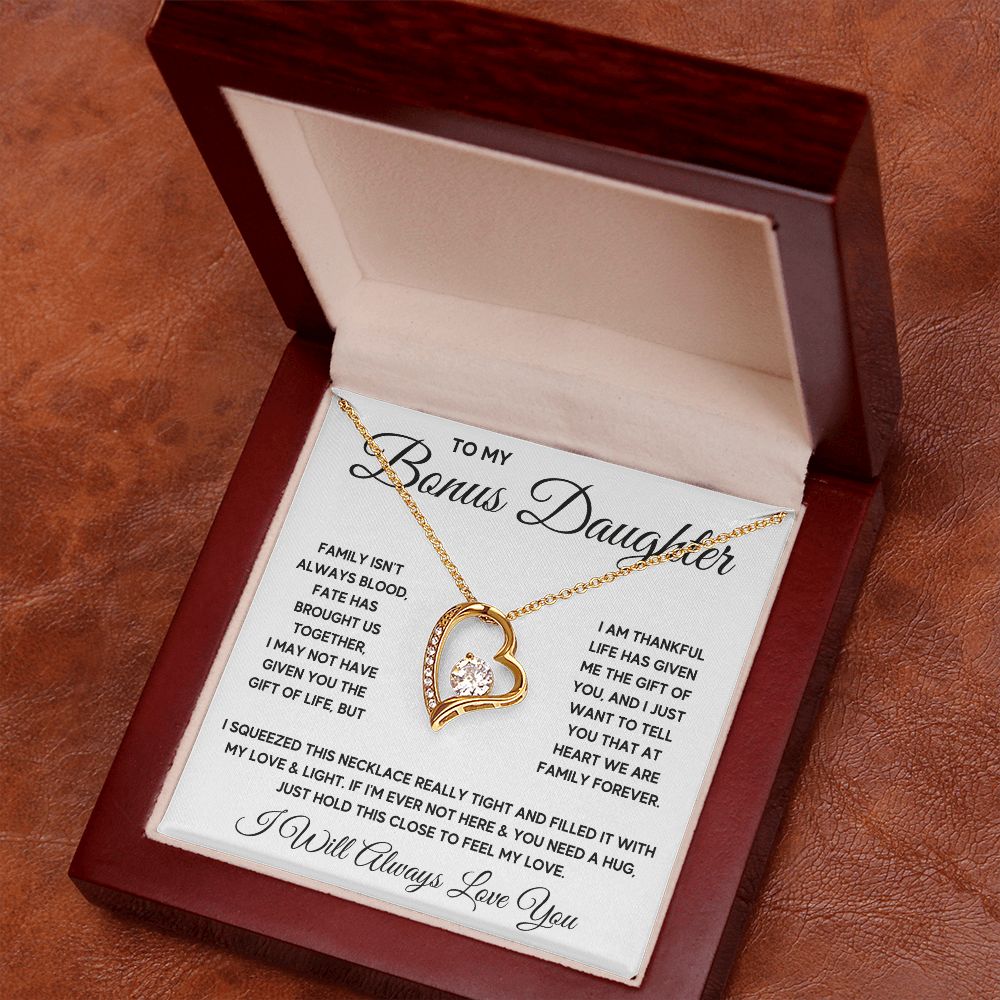 Like a daughter to me Stepdaughter jewelry Adopted Daughter Gifts Goddaughter Wedding Present - ON CLOUD NINE GIFTS