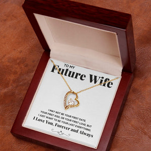 promise necklace for her fiance gifts for her necklaces for couples love necklace soulmate jewelry future wife necklace womens jewelry - ON CLOUD NINE GIFTS
