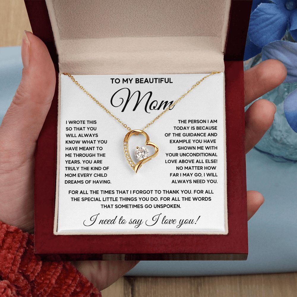 gifts for moms birthday mom christmas gifts mom and daughter necklace mom and son necklace mother daughter jewelry - ON CLOUD NINE GIFTS