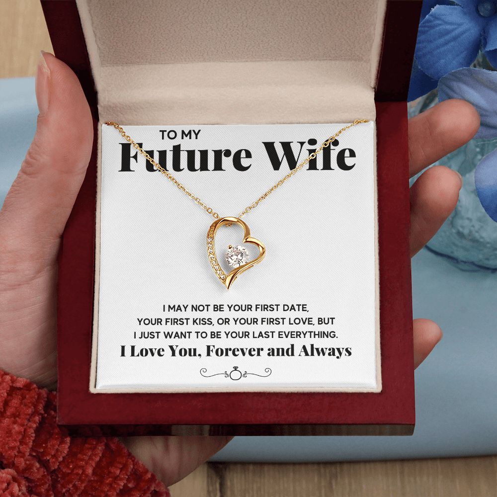 promise necklace for her fiance gifts for her necklaces for couples love necklace soulmate jewelry future wife necklace womens jewelry - ON CLOUD NINE GIFTS