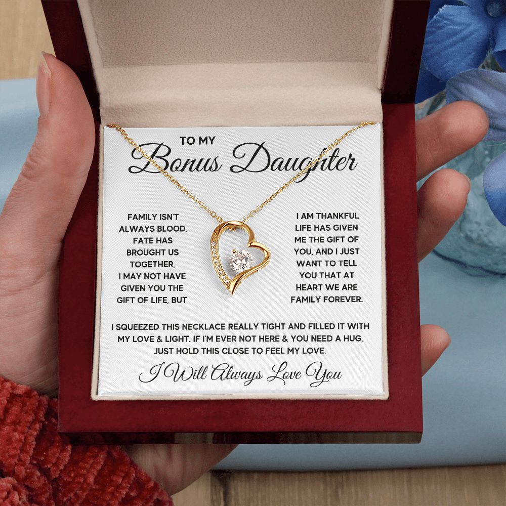 Like a daughter to me Stepdaughter jewelry Adopted Daughter Gifts Goddaughter Wedding Present - ON CLOUD NINE GIFTS