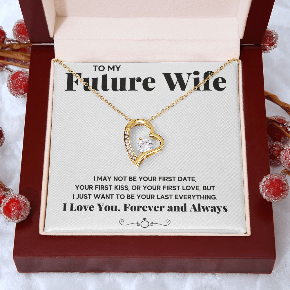 promise necklace for her fiance gifts for her necklaces for couples love necklace soulmate jewelry future wife necklace womens jewelry - ON CLOUD NINE GIFTS