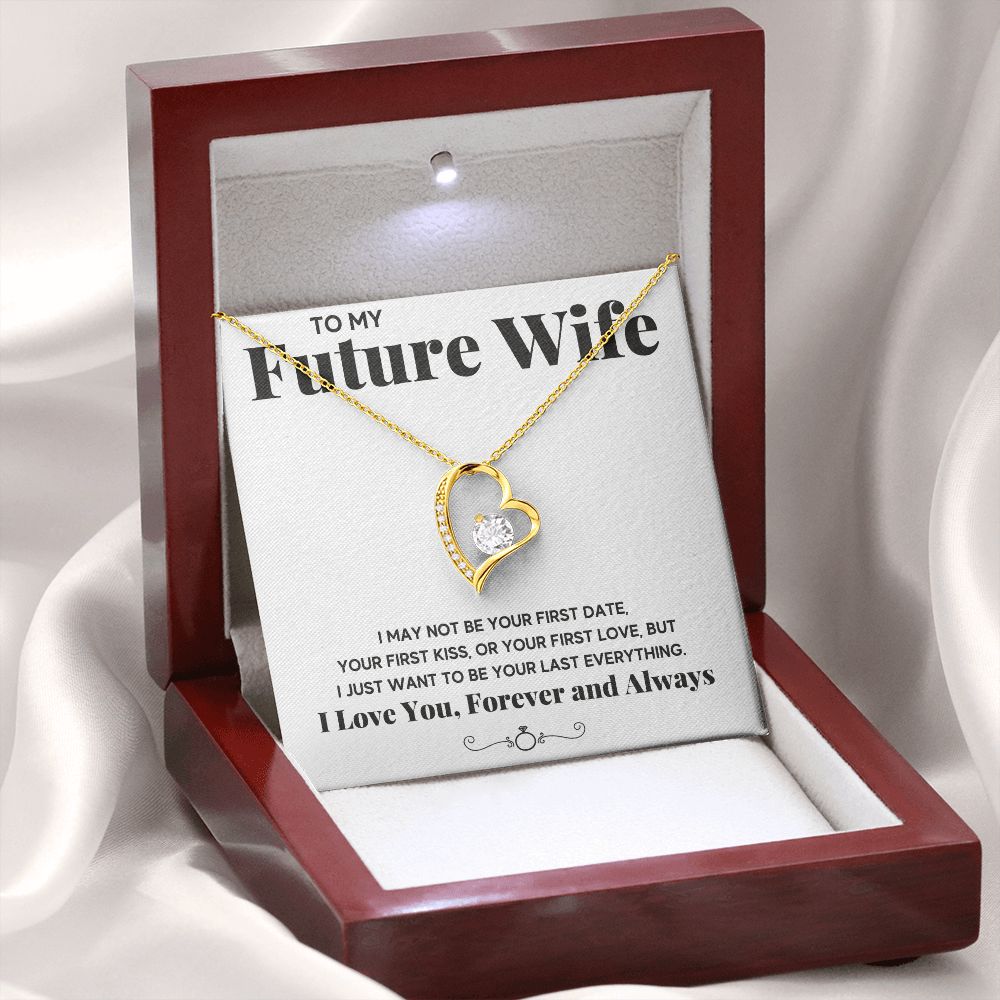 promise necklace for her fiance gifts for her necklaces for couples love necklace soulmate jewelry future wife necklace womens jewelry - ON CLOUD NINE GIFTS