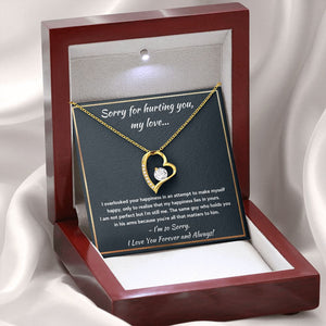 im sorry gifts for her gift card for women apology gifts for her please forgive me jewerly im sorry card apology card i love you necklace - ON CLOUD NINE GIFTS