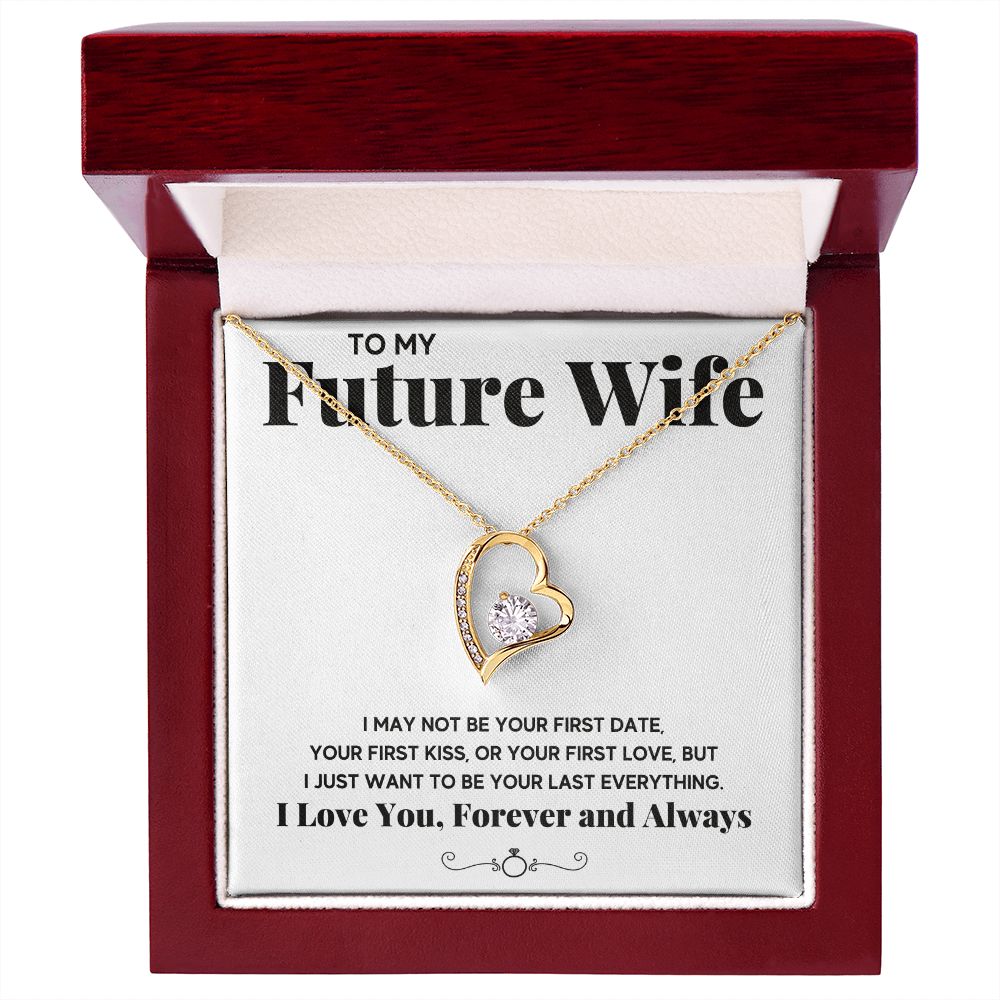 promise necklace for her fiance gifts for her necklaces for couples love necklace soulmate jewelry future wife necklace womens jewelry - ON CLOUD NINE GIFTS