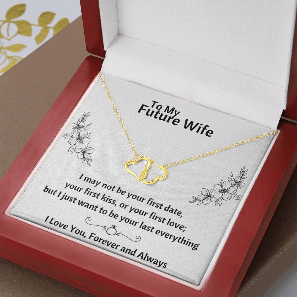 TO MY FUTURE WIFE EVERLASTING LOVE NECKLACE LED BOX SET - ON CLOUD NINE GIFTS