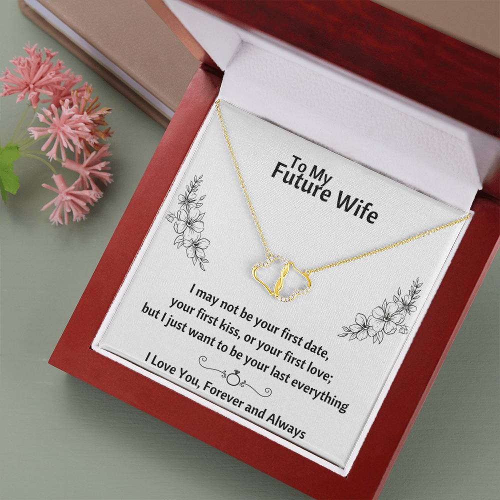 TO MY FUTURE WIFE EVERLASTING LOVE NECKLACE LED BOX SET - ON CLOUD NINE GIFTS