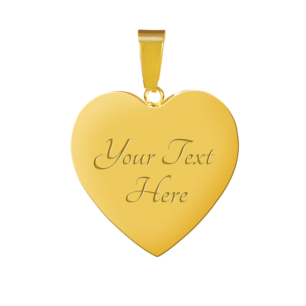 TO MY LOVE "EVERYTHING-PB" ENGRAVING HEART BRACELET NECKLACE GIFT SET - ON CLOUD NINE GIFTS