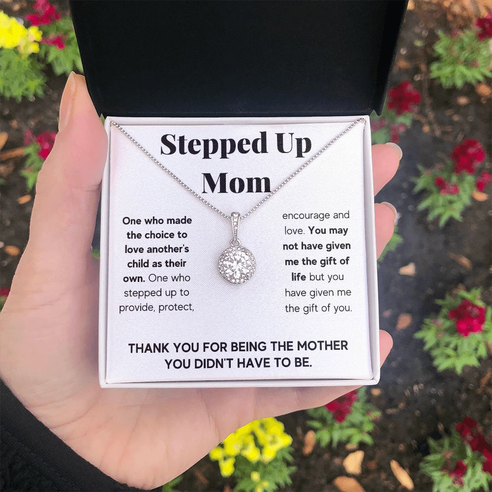 gifts for stepmom bonus mom gifts step mom gift ideas bonus mom gifts from son to my bonus mom necklace - ON CLOUD NINE GIFTS