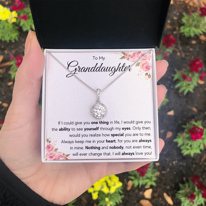 To My Grandmother Birthday From Granddaughter Lucky Horseshoe Necklace -  Express Your Love Gifts