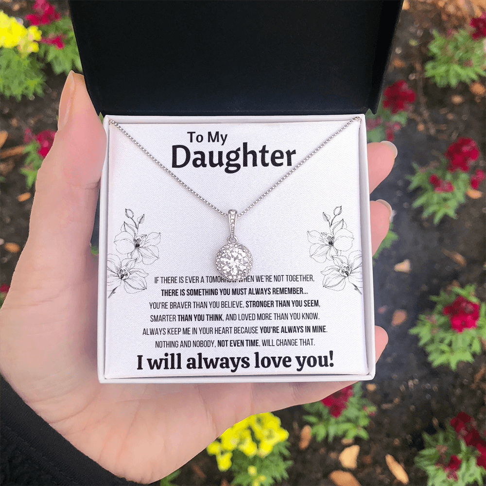 21st birthday gifts for daughter, to my daughter necklace, mother daughter jewelry gold, gift from dad to daughter - ON CLOUD NINE GIFTS