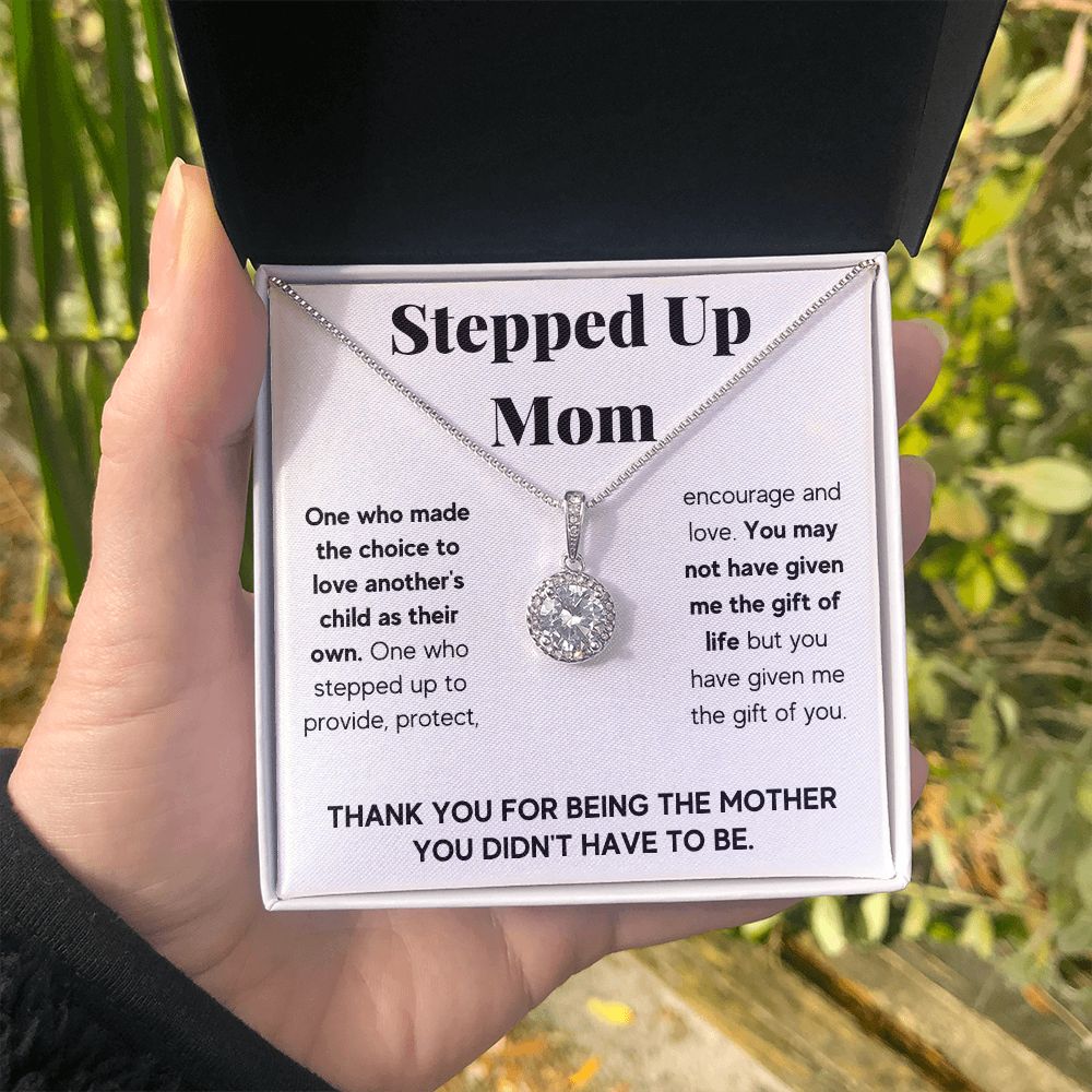 gifts for stepmom bonus mom gifts step mom gift ideas bonus mom gifts from son to my bonus mom necklace - ON CLOUD NINE GIFTS