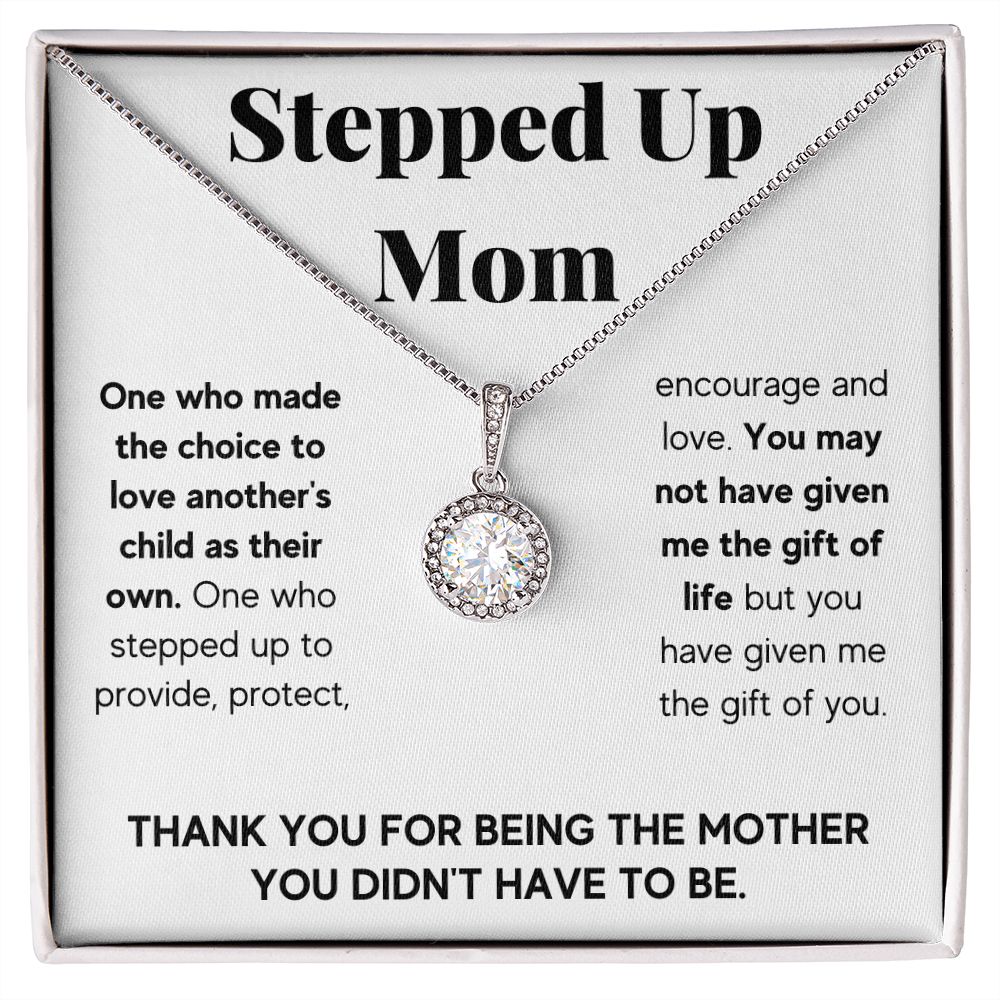 gifts for stepmom bonus mom gifts step mom gift ideas bonus mom gifts from son to my bonus mom necklace - ON CLOUD NINE GIFTS