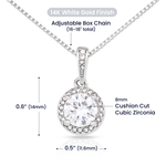 to my beautiful daughter necklace from mom from dad mother and daughter necklaces birthday gifts for daughter adult mother to daughter gifts - ON CLOUD NINE GIFTS