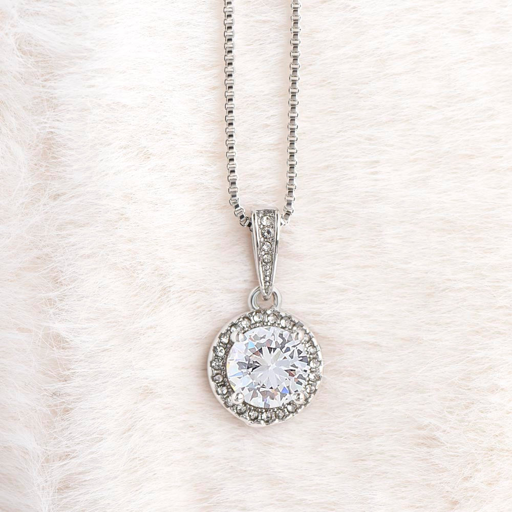 to my beautiful daughter necklace from mom from dad mother and daughter necklaces birthday gifts for daughter adult mother to daughter gifts - ON CLOUD NINE GIFTS
