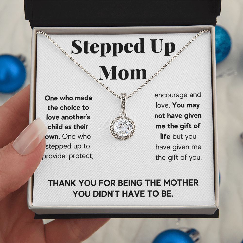 gifts for stepmom bonus mom gifts step mom gift ideas bonus mom gifts from son to my bonus mom necklace - ON CLOUD NINE GIFTS