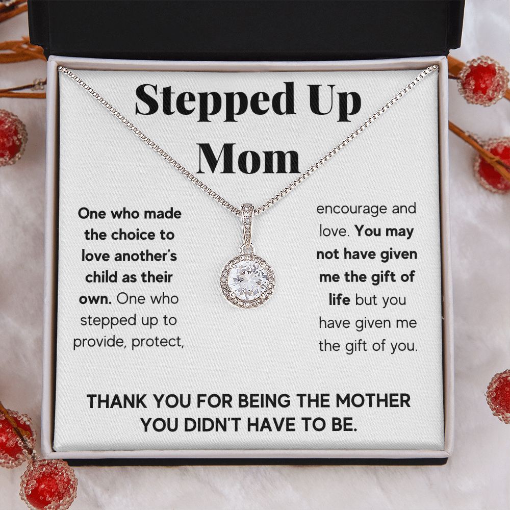 gifts for stepmom bonus mom gifts step mom gift ideas bonus mom gifts from son to my bonus mom necklace - ON CLOUD NINE GIFTS