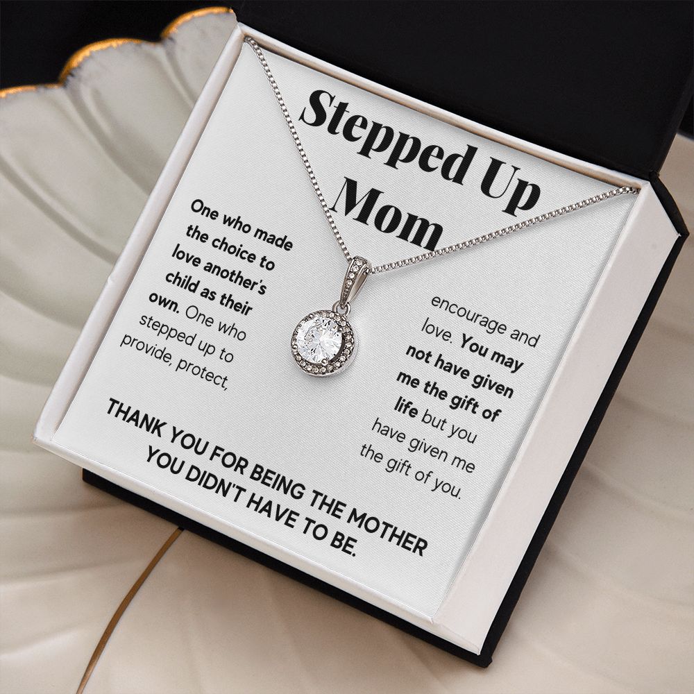 gifts for stepmom bonus mom gifts step mom gift ideas bonus mom gifts from son to my bonus mom necklace - ON CLOUD NINE GIFTS