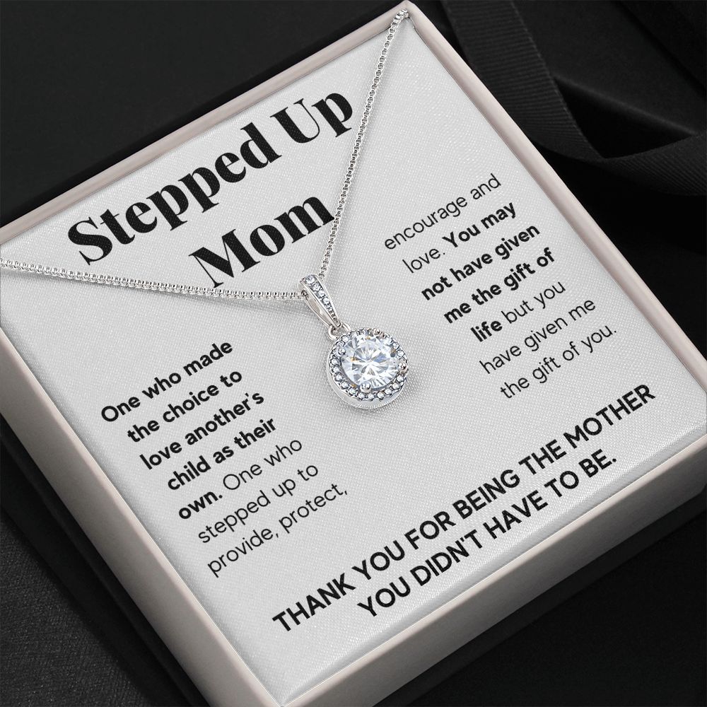 gifts for stepmom bonus mom gifts step mom gift ideas bonus mom gifts from son to my bonus mom necklace - ON CLOUD NINE GIFTS