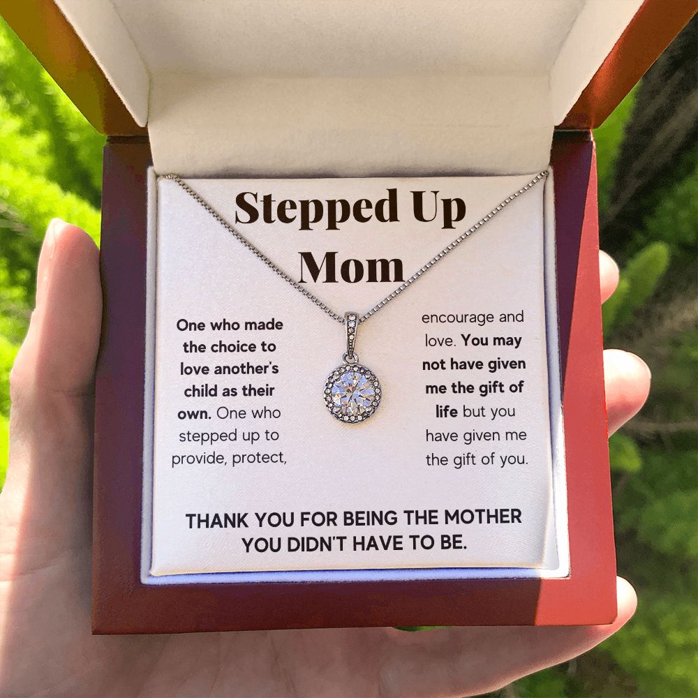 gifts for stepmom bonus mom gifts step mom gift ideas bonus mom gifts from son to my bonus mom necklace - ON CLOUD NINE GIFTS