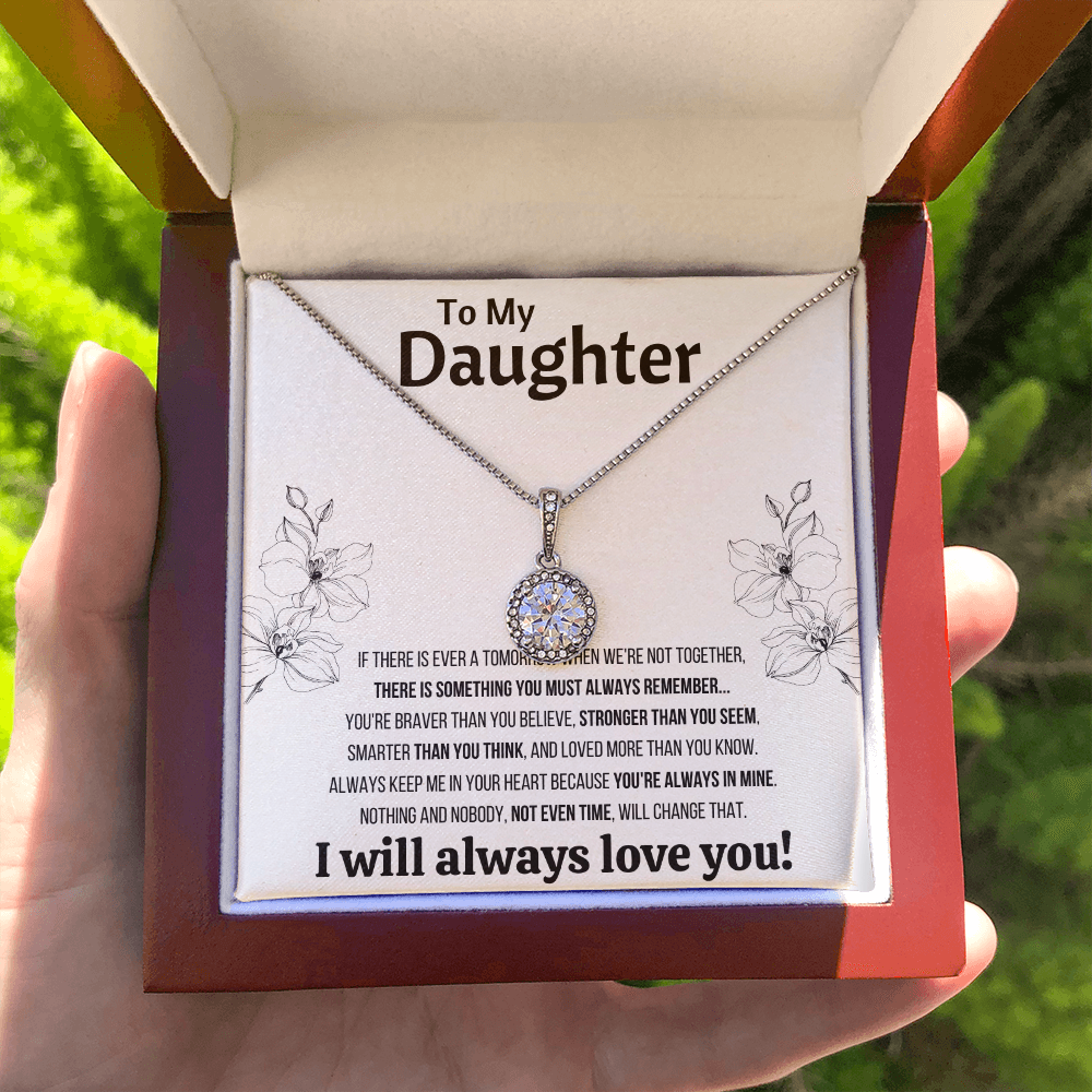 21st birthday gifts for daughter, to my daughter necklace, mother daughter jewelry gold, gift from dad to daughter - ON CLOUD NINE GIFTS
