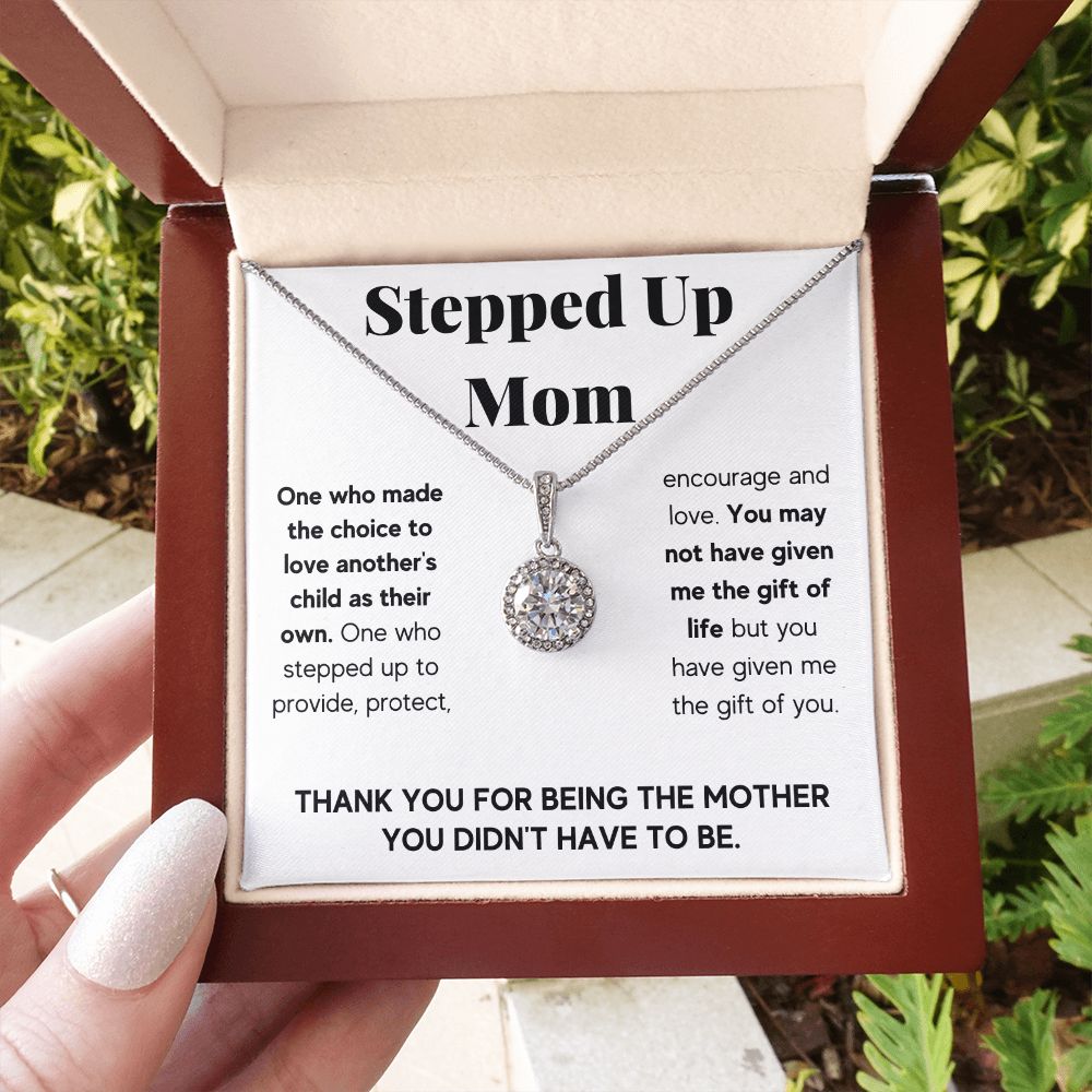 gifts for stepmom bonus mom gifts step mom gift ideas bonus mom gifts from son to my bonus mom necklace - ON CLOUD NINE GIFTS