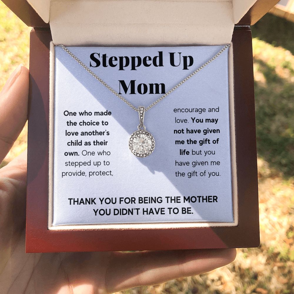 gifts for stepmom bonus mom gifts step mom gift ideas bonus mom gifts from son to my bonus mom necklace - ON CLOUD NINE GIFTS