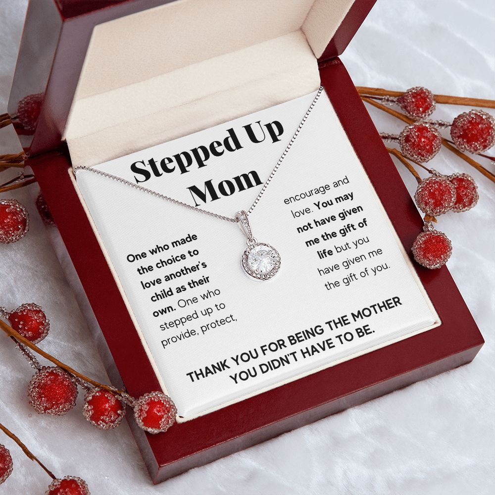 gifts for stepmom bonus mom gifts step mom gift ideas bonus mom gifts from son to my bonus mom necklace - ON CLOUD NINE GIFTS